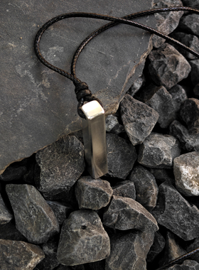 银饰999纯银平安喜乐-吊坠/挂件 手工定制朱砂款