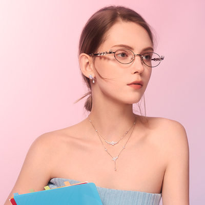 周大生DC星芒纯银项链