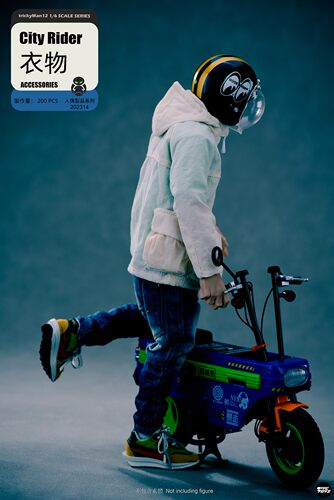 【TYCTOYS】现货 TRICKYMAN12 CITYRIDER风格衣物1/6套装202314 - 图0