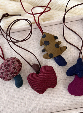 迷尚优品布料毛衣链女