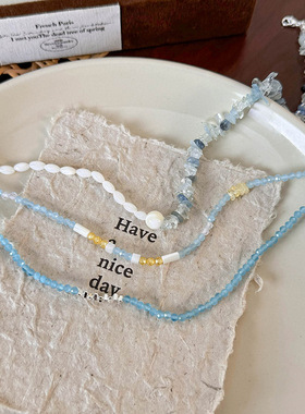 迷尚优品水晶玻璃/琉璃圆珠链