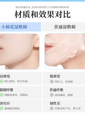 小棉花眼膜鼻膜面膜三合一湿敷棉