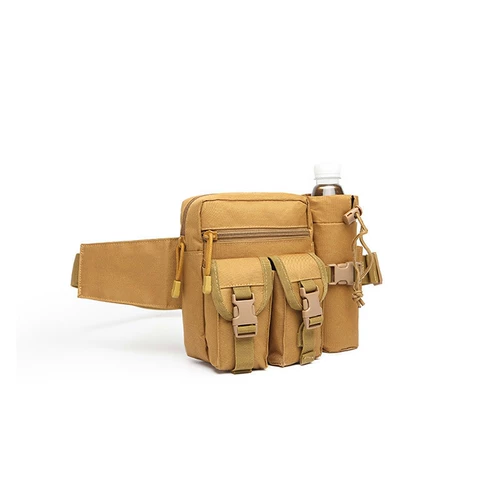 Универсальная спортивная поясная сумка, камуфляжный портативный чайник подходит для пеших прогулок