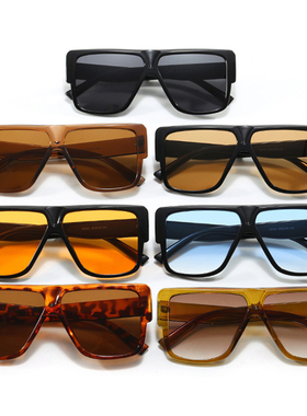 防紫外线方形欧美风女太阳镜