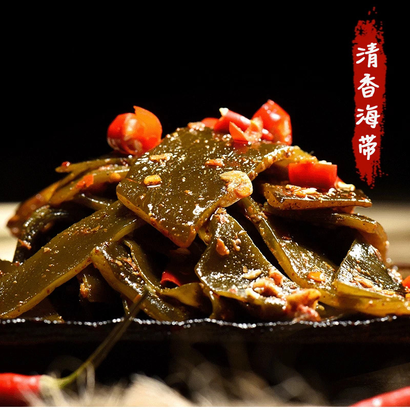 麻辣海带丝重庆陶妈妈美食海带片即食素食零食熟食卤味小吃私房菜,淘宝优惠券,粉丝福利购,淘宝优惠卷