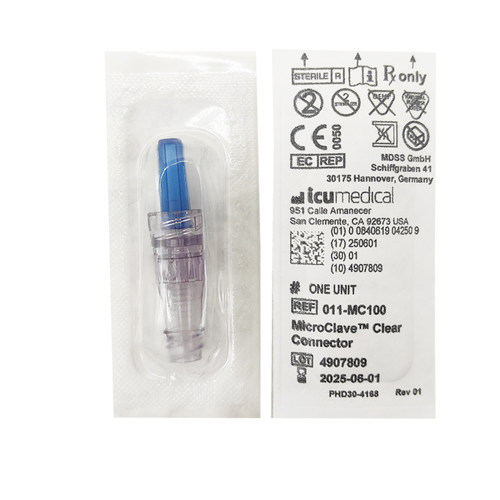 PICC可来福C3300正压输液接头icumedical中央静脉置管无针密闭ZK - 图0
