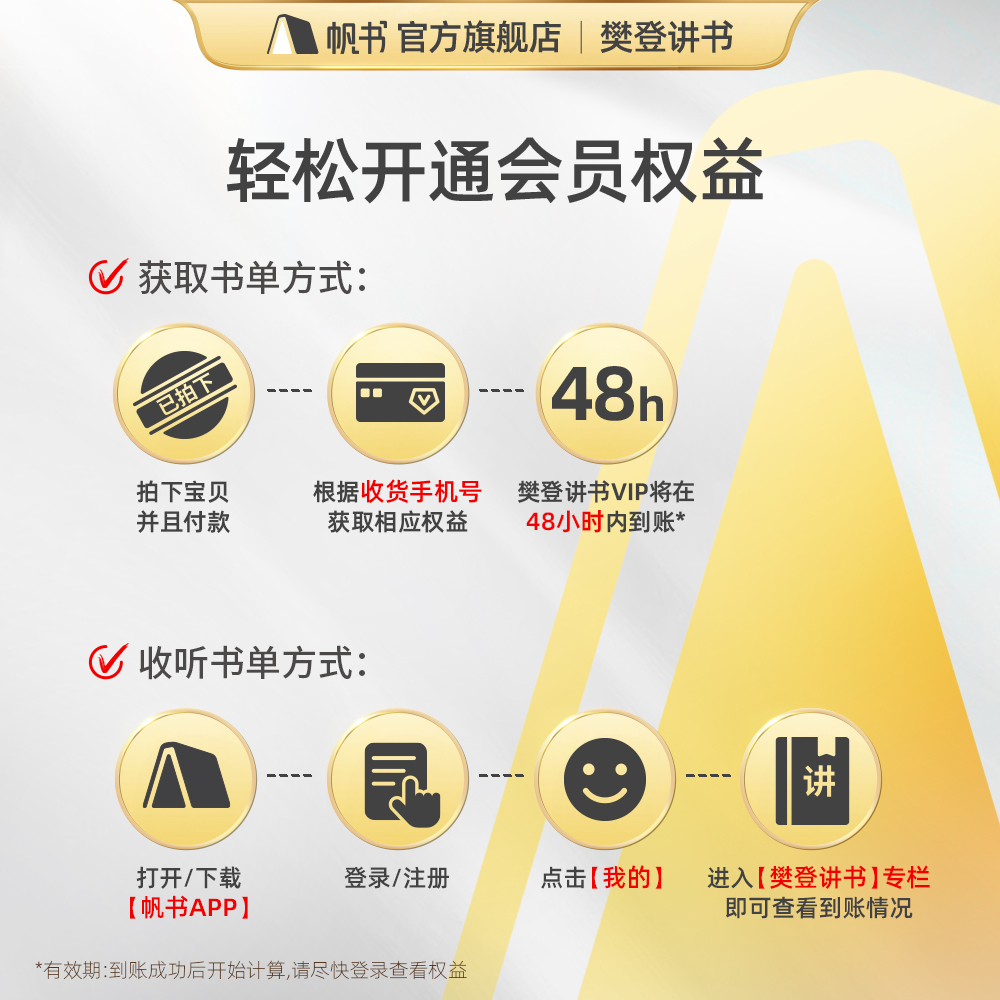 【樊登读书】樊登讲书14天体验vip（每个手机号限激活一次）