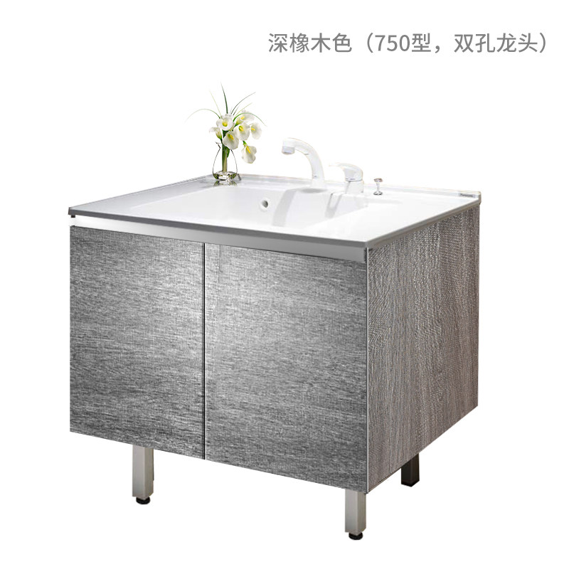 Panasonic松下纤丽系列洗面柜750 900白化妆柜洗漱柜进口龙头台面