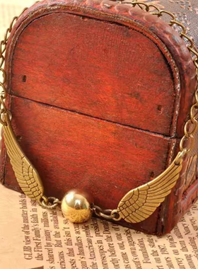 哈利波特金色飞贼手链男女创意电影周边合金复古格兰芬多饰品礼物