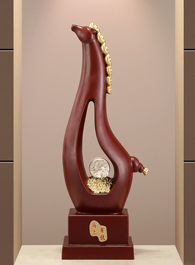 马上有钱新中式旺财装饰摆件