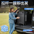 山水T107 移动新款点歌机广场拉杆低音户外点歌音箱KTV音响一体机