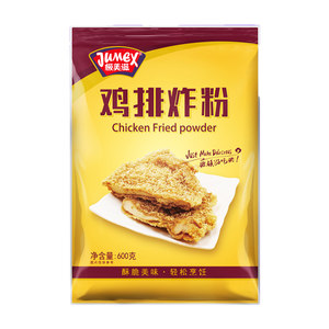 极美滋鸡排炸粉600g 鸡排裹粉 鸡米花炸粉 脆皮炸鸡粉面包糠