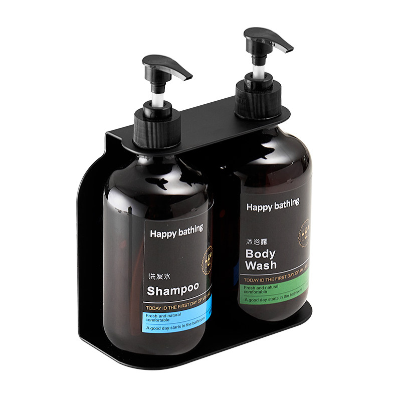 厨房手动皂液器按压瓶卫生间壁挂洗手液家用浴室给皂器不锈钢挂墙,淘宝优惠券,粉丝福利购,淘宝优惠卷