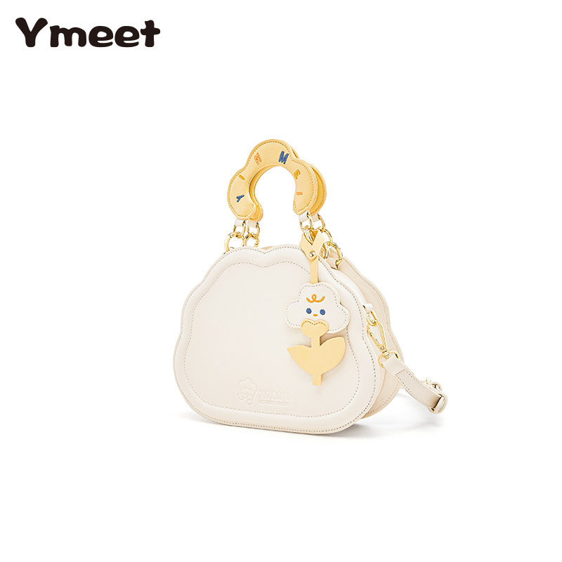 yinmei 2023新款奶油云朵夏季斜挎包 音魅女士包袋