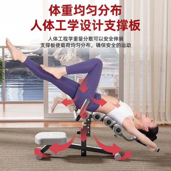 Lumbar relaxer, waist stretching and waist training equipment