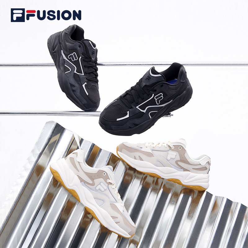 【蔡徐坤同款】FILA FUSION斐乐潮牌男鞋2022秋新潮流跑步鞋FLASH