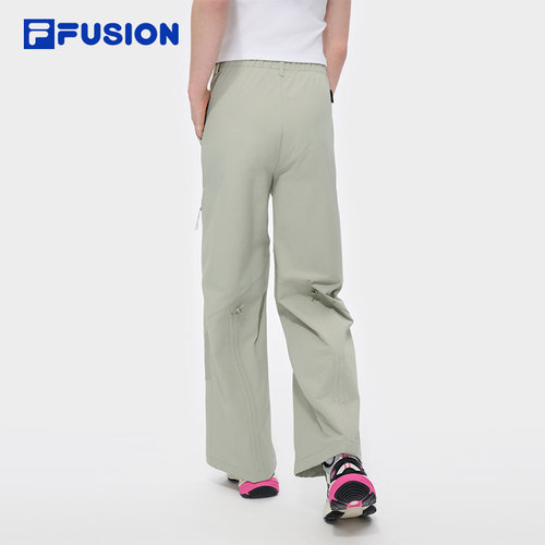 赵露思同款FILA FUSION斐乐女裤休闲裤2025夏季新款运动裤长裤 - 图1