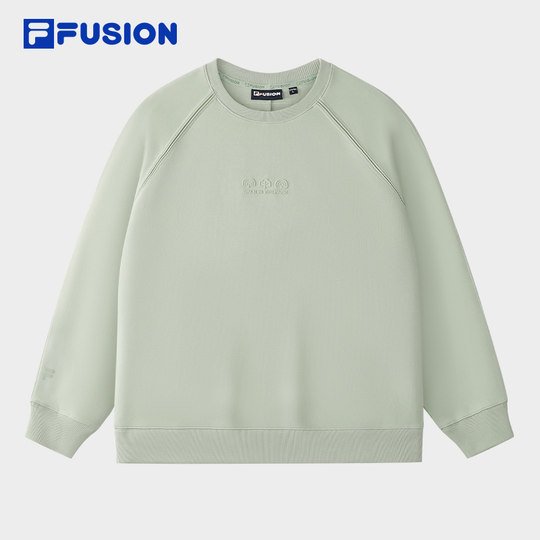 FILA FUSION Fila trendy brand couple pullover sweatshirt 2025 winter new casual knitted long-sleeved top