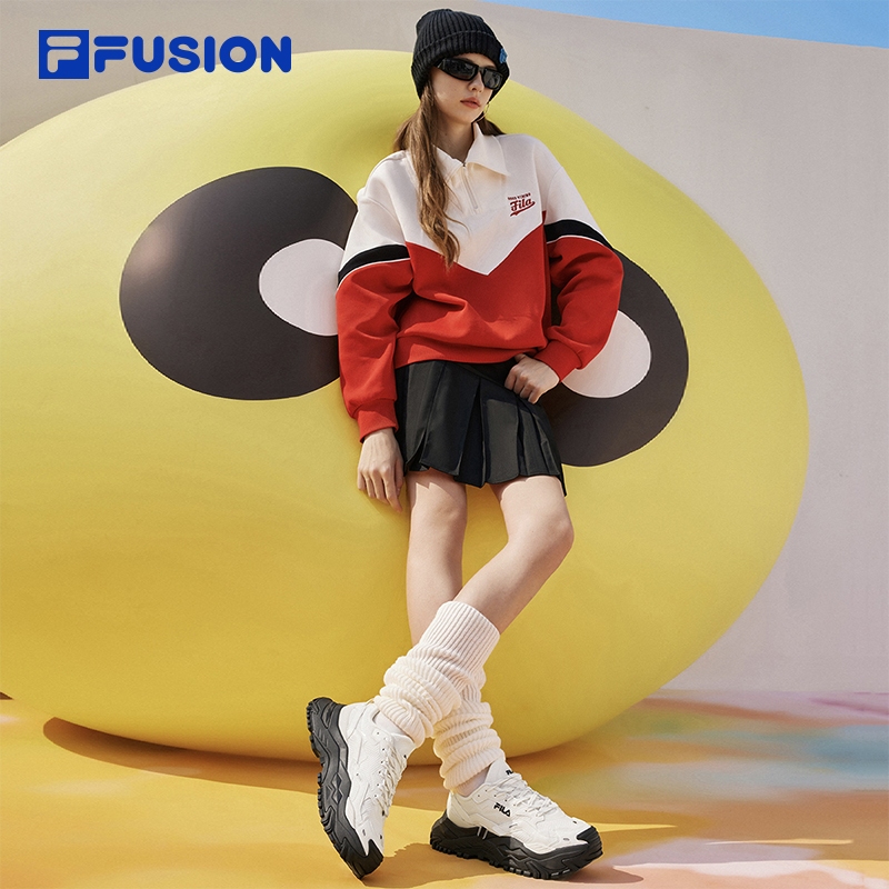 FILA FUSION斐乐潮牌官方女鞋夏季硬糖鞋鞋子增高鞋女款运动鞋 - 图2