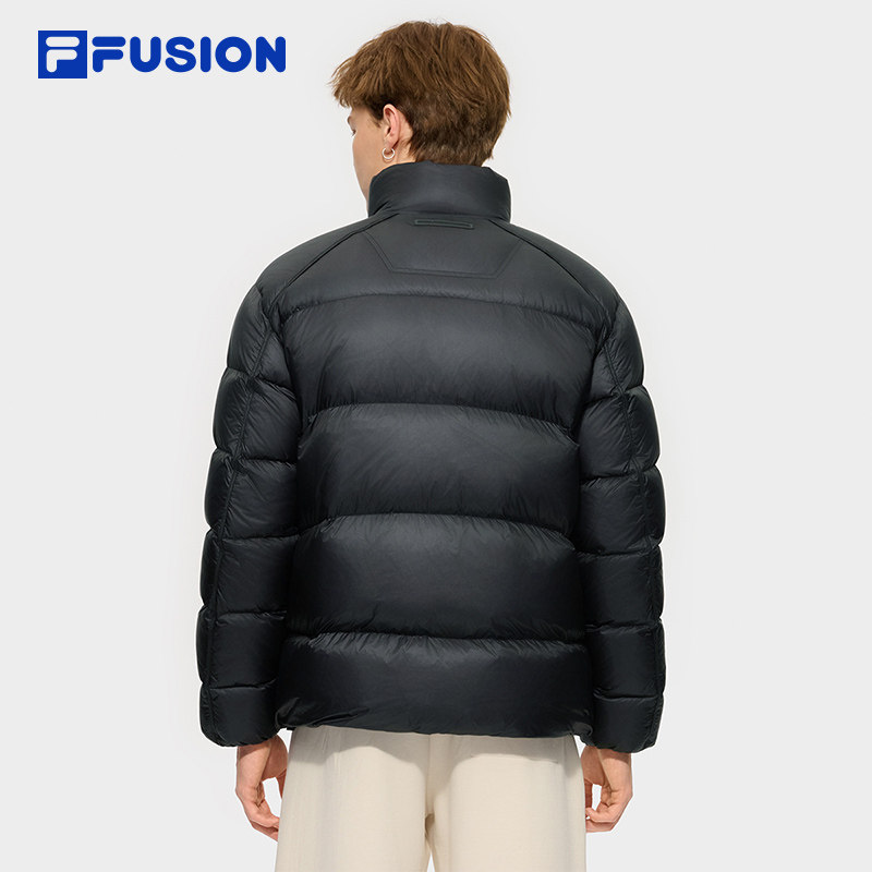FILA FUSION斐乐潮牌情侣款羽绒服2025冬季新款时尚宽松保暖外套