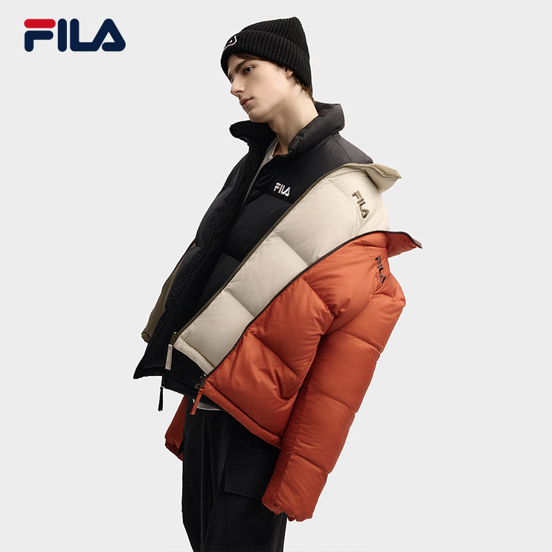 FILA斐乐双面穿外套女2025冬新面包服防泼水防污保暖情侣羽绒服男,淘宝优惠券,粉丝福利购,淘宝优惠卷
