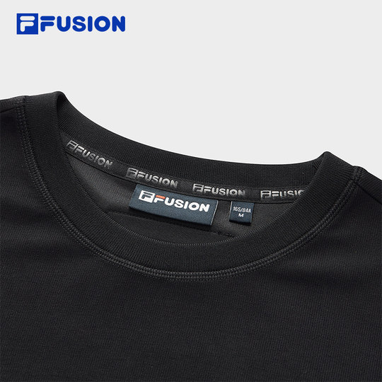 Fila Fusion Frauen gestricktes Kleid 2025 Sommer neuer modischer unregelmäßiger T-Shirt-Rock
