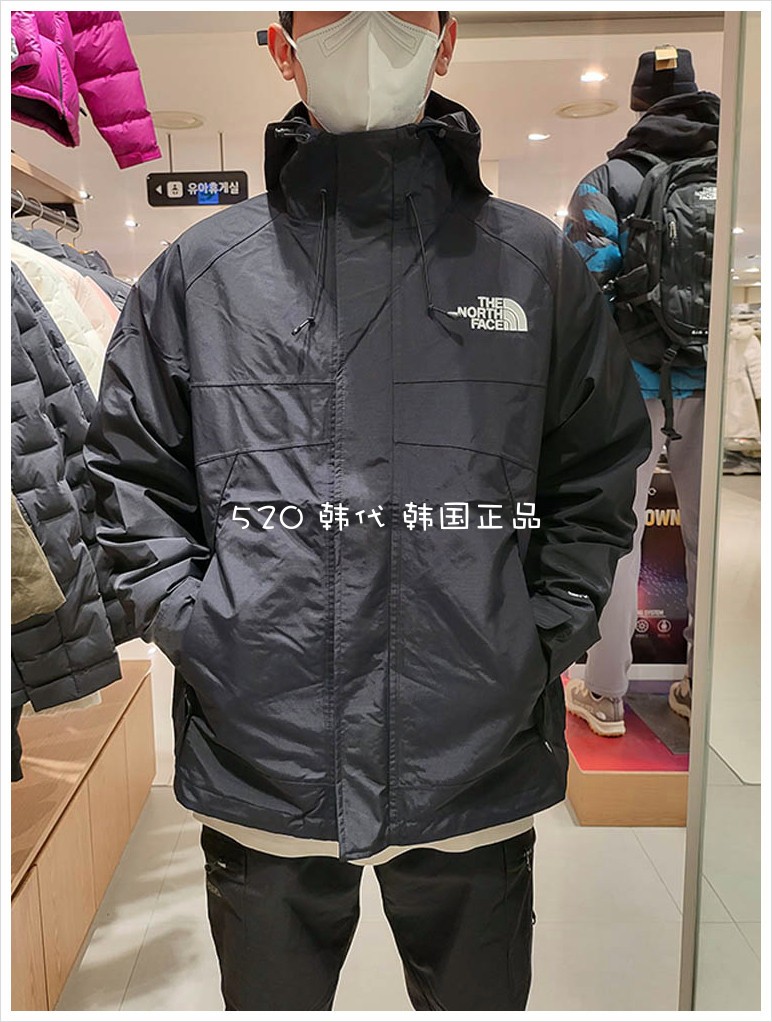 TheNorthFace北面 春秋男女防风防泼水外套户外冲锋衣NJ2HP51/Q05 - 图2