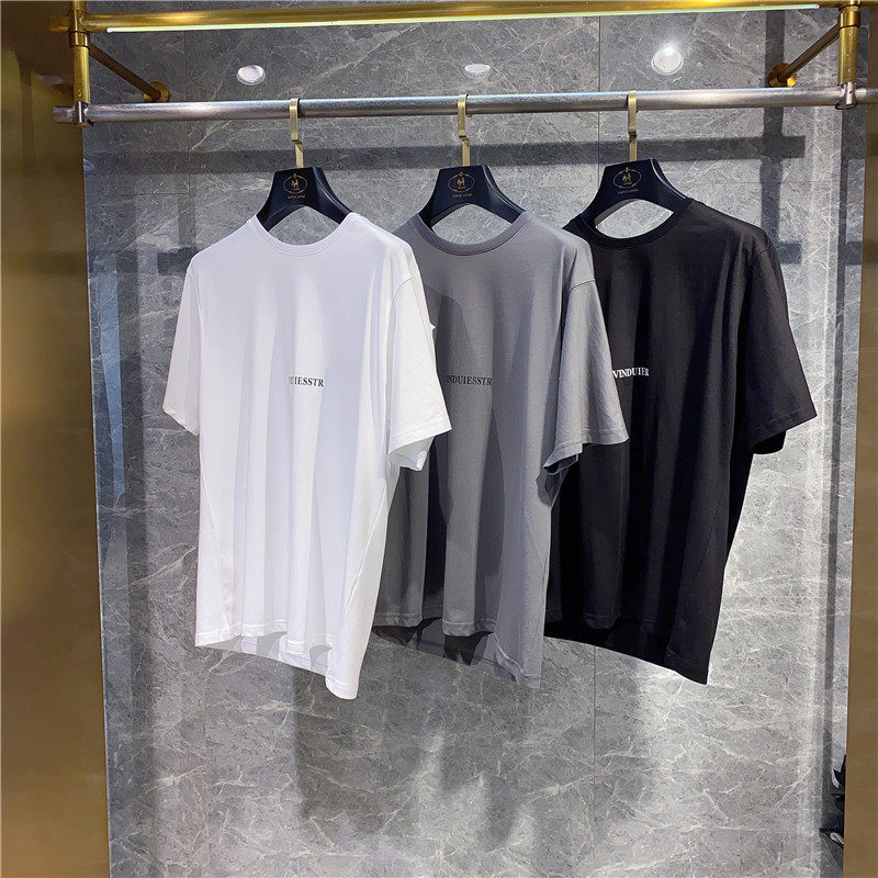 欧美短袖男潮牌潮流韩版重工t恤 集要T恤