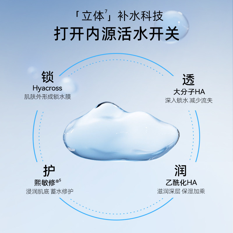 米蓓尔蓝水玻尿酸补水精华水爽肤水 MedRepair米蓓尔化妆水/爽肤水