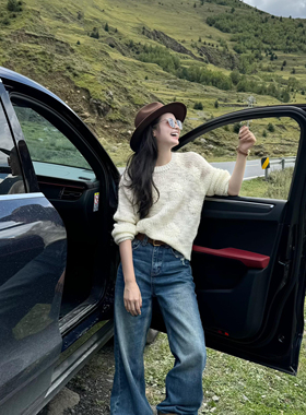 棕色纯羊毛美式复古西部牛仔帽沙漠旅游新疆草原西藏帽子咖色礼帽
