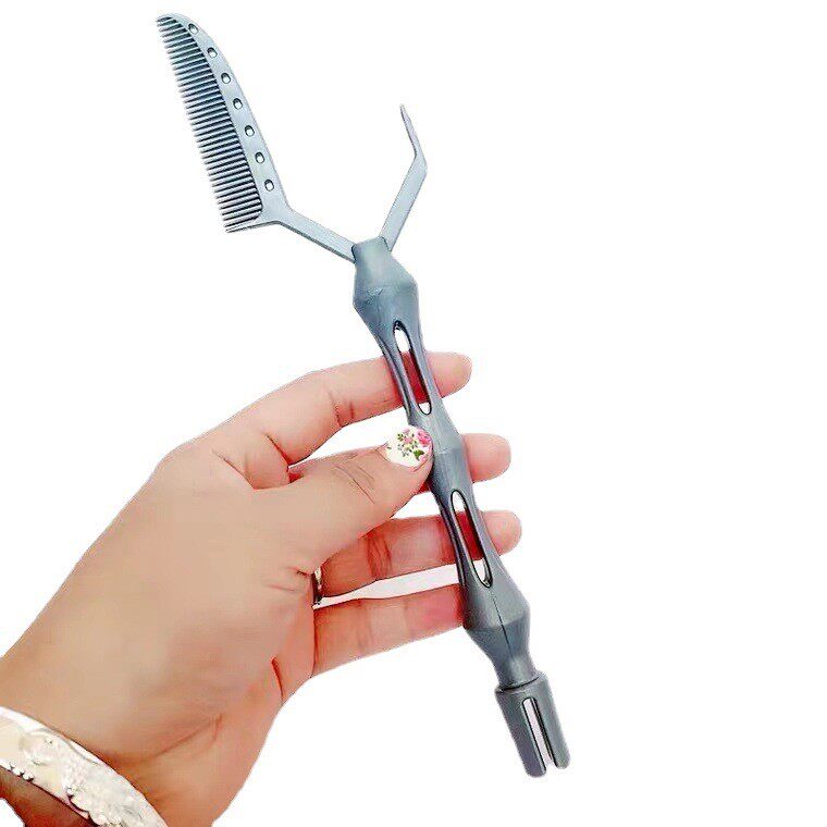 定位烫发梳染发烫发工具厂家定位器 素盏离子梳/电动梳/造型梳