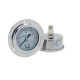 Hydraulic Shanghai Axial Seismic Pressure Gauge