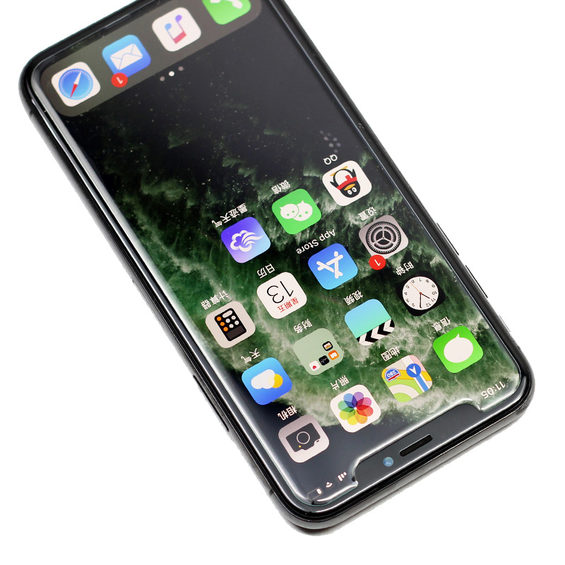 苹果12钢化膜iphone11promax手机贴膜12pro大弧形边max无黑非全屏 - 图3