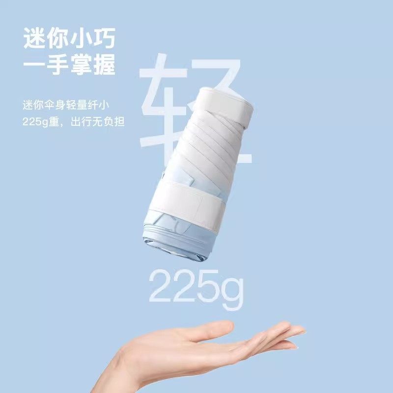 日本黑胶太阳伞防晒女防紫外线迷你小巧便携五折户外遮阳口袋雨伞,淘宝优惠券,粉丝福利购,淘宝优惠卷