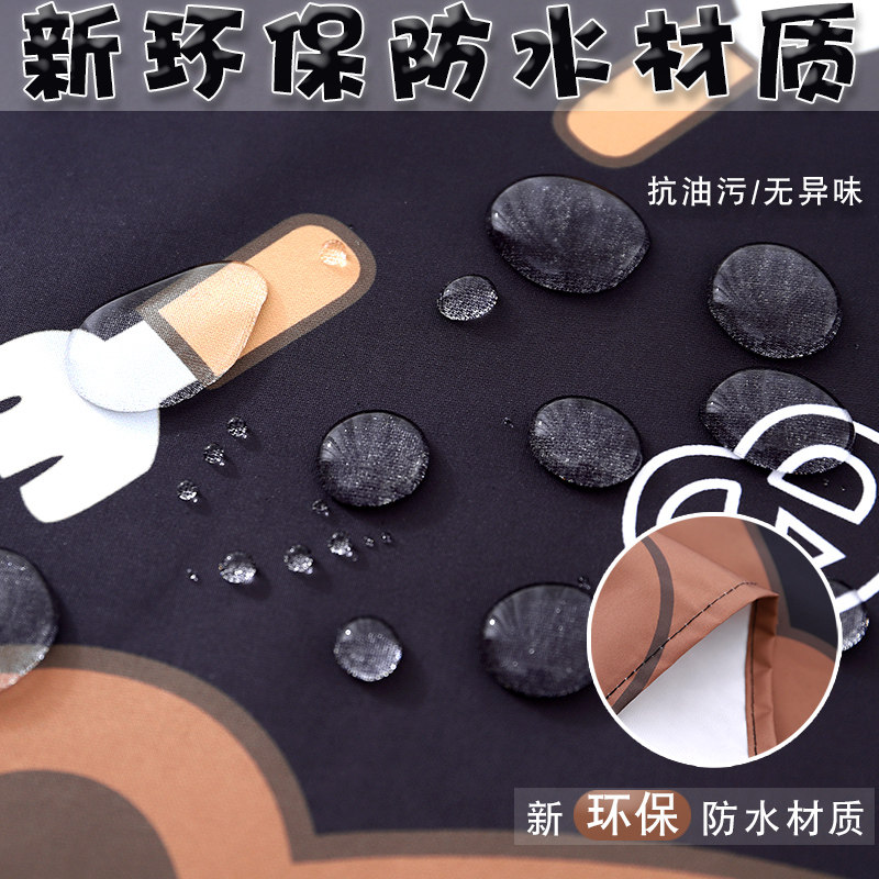 防水防油围裙家用厨房专用2024罩衣女新款网红冬季长袖男女士做饭,淘宝优惠券,粉丝福利购,淘宝优惠卷