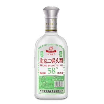 jingdu京都北京二锅头58度窖藏精品纯粮白酒