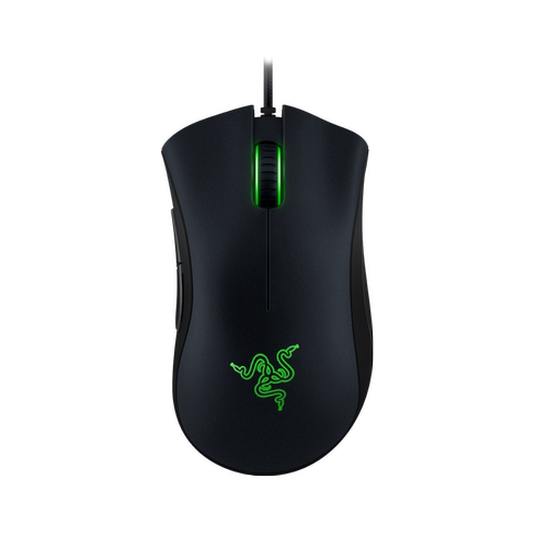 Razer雷蛇炼狱蝰蛇标准版2000黑白色USB电脑电竞有线游戏LOL鼠标