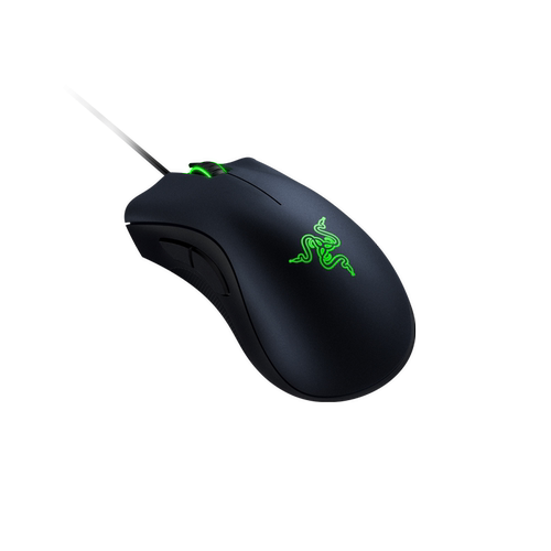 Razer雷蛇炼狱蝰蛇标准版2000黑白色USB电脑电竞有线游戏LOL鼠标