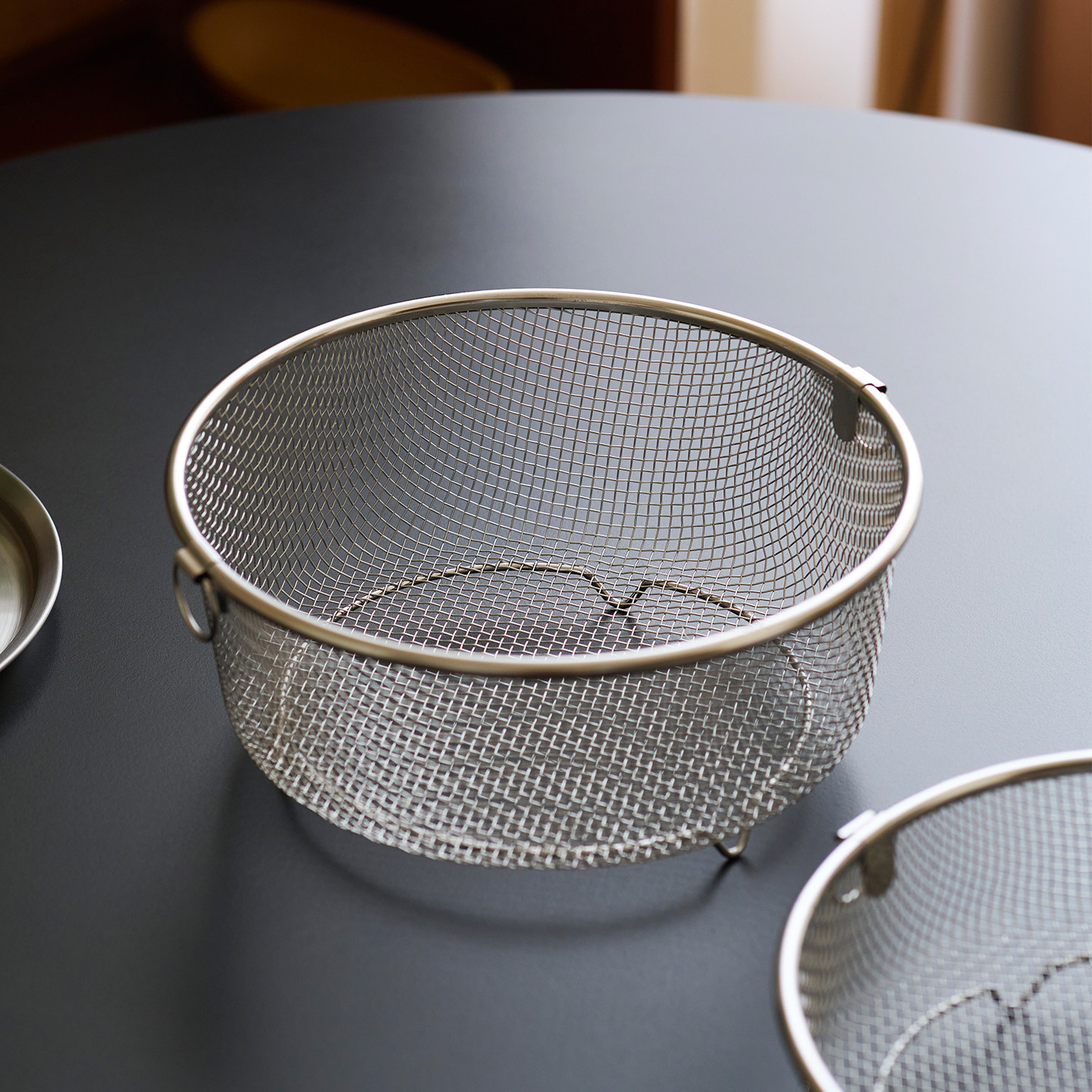 肆月 油炸滤油沥水篮沥油篮家用厨房多功能304不锈钢双耳盘沥水网,淘宝优惠券,粉丝福利购,淘宝优惠卷