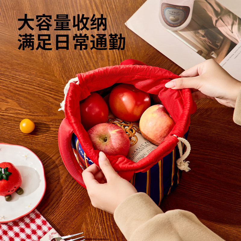 肆月铝膜保温袋立体加厚打包袋子上班族通勤便当包带饭手提大容量,淘宝优惠券,粉丝福利购,淘宝优惠卷