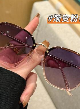 韩国太阳眼镜偏光小脸2025可近视太阳眼镜女小框优雅防晒配度数新
