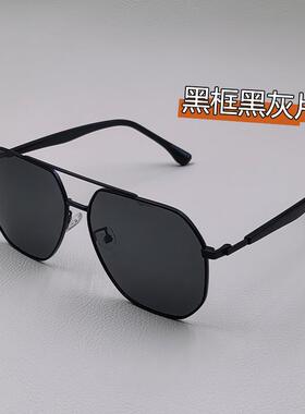 韩国太阳眼镜抗男款开车经典专用太阳眼镜飞行员偏光款可配度数20