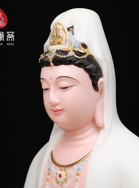 骏澜斋禅定菩萨像石雕大全汉白玉