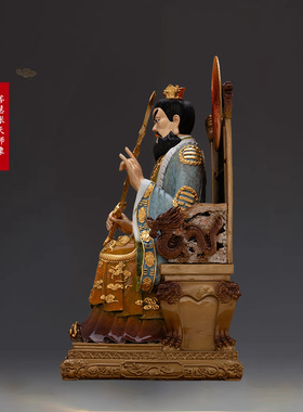 骏澜斋张天师坐姿装饰摆件家用佛具用品大全神像摆件佛具用品全套