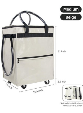 Wheel Shopping Trolley Porle Multifunctional Wheel Shopping