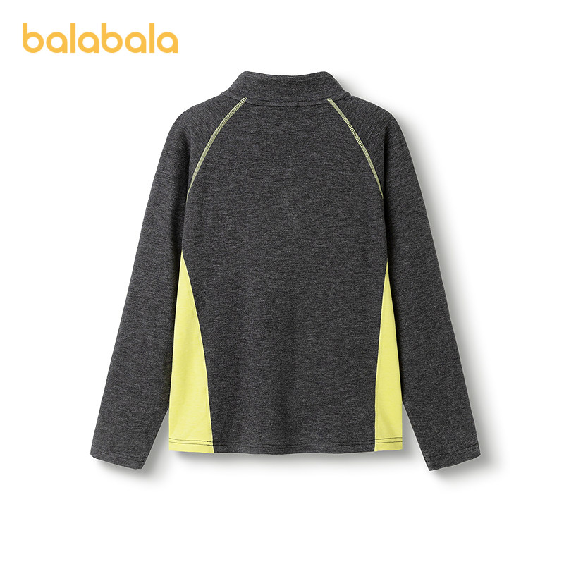 【商场同款】巴拉巴拉童装男童长袖t恤儿童2025冬季新款蓄热上衣,淘宝优惠券,粉丝福利购,淘宝优惠卷