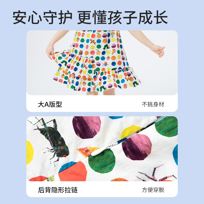 巴拉巴拉童装女小童裙子儿童夏装 巴拉巴拉outlets店连衣裙