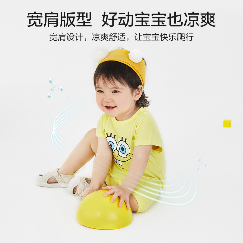巴拉巴拉婴儿衣服新生儿宝宝爬爬服 巴拉巴拉outlets店连身衣/爬服/哈衣