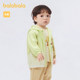 Balabala children's clothing, boys' coats, baby clothes, baby tops, autumn and winter clothes 2025 cute, fashionable and cute trend