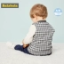 Balabala boy vest bé vest bé đan len sơ sinh mùa thu giải phóng mặt bằng nữ mềm mại - Áo ghi lê